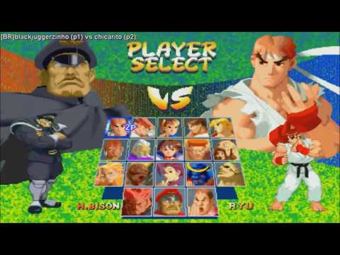 [HD] - Fightcade - Street Fighter Alpha 2 - [BR]Blackjuggerzinho(USA) Vs Chicarito(BRA)