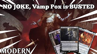 NO JOKE, Vamp Pox is BUSTED | Vein Ripper Pox | Modern | MTGO