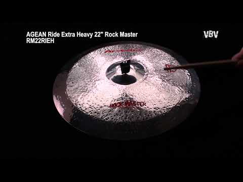 Agean Cymbals 22" Rock Master Ride image 5