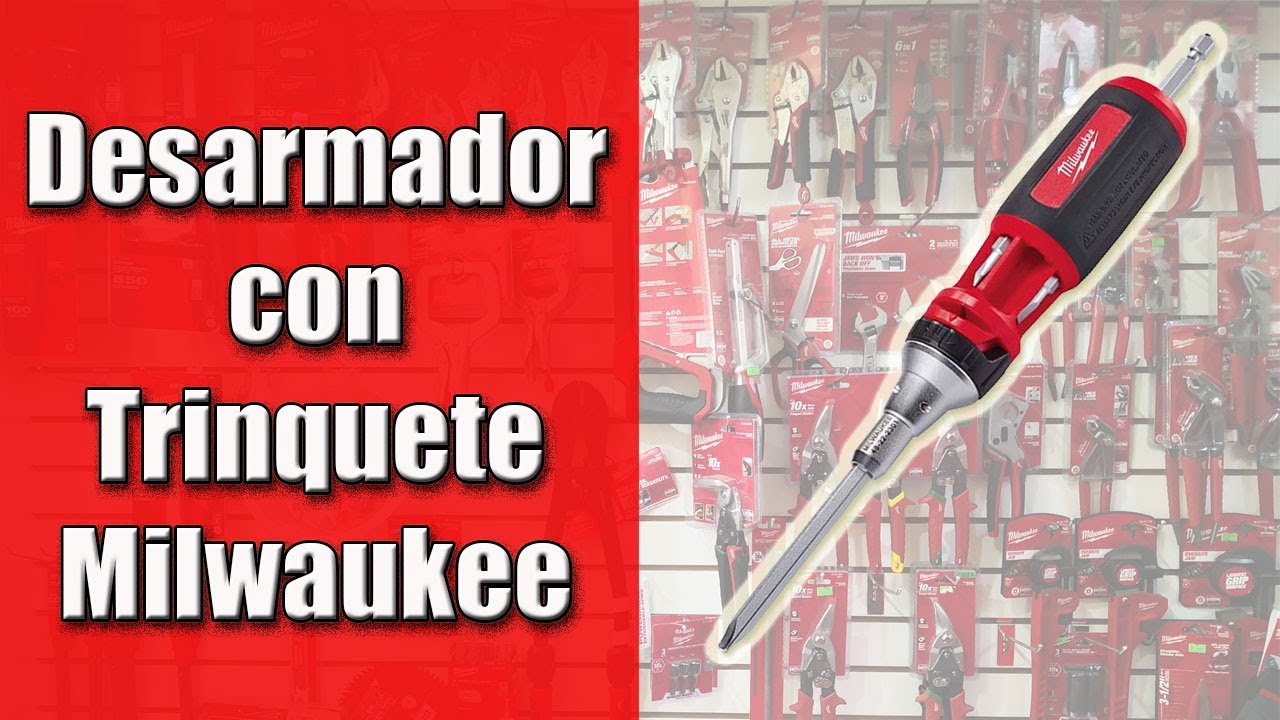 Desarmador con Trinquete Milwaukee 48-22-2322 (Square Drive Ratcheting) y Condiciones para el Sorteo