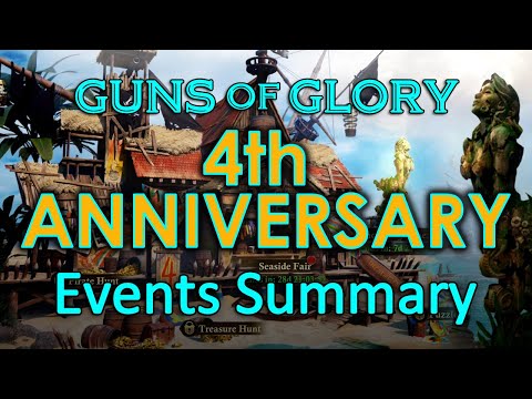 Guns of Glory - 4th Anniversary Events Summary