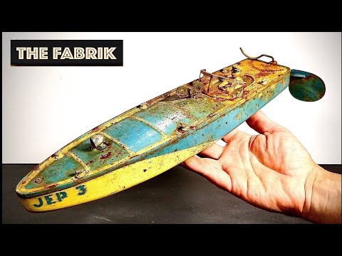 Restoring a 1950’s Rusty Power Boat | JEP-3 Full Restoration