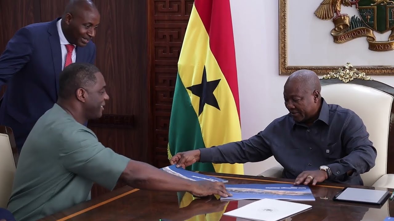 Idris Elba Meets Mahama, Plans Ultra-Modern Film Village Near Osu Castle to Revive Cinema