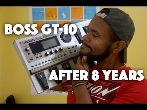 Boss GT-10 Guitar Effects Processor 2008 - 2012 - Silver image 2