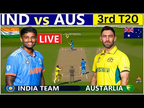 Live : IND vs AUS 3rd T20 Match | Live Commentary And Score | India Vs Australia #indvsaus