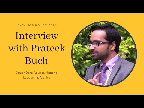 Interview with Prateek Buch, Senior Data Advisor at ... - YouTube