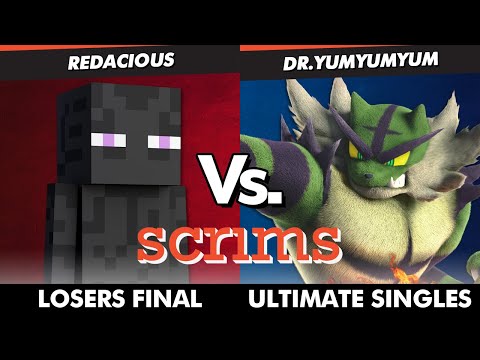 Scrims Showdown 47 Losers Finals - Redacious (Steve) Vs. Dr.YumYumYum (Incineroar) SSBU Ultimate