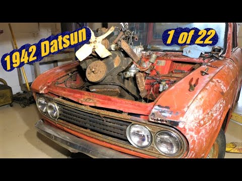 #2 Yoinked ENGINE and TRANS 520 Datsun COMPLETE disassembly