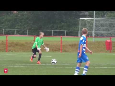 Fc twente 013 vs Pec zwolle O13   19-09-2015  (Competitie)