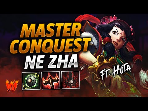 NE ZHA, HE'S FIGHTING HARD, I'M COMMENTING ft. Hota - Warchi - Smite Master Conquest