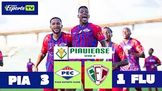Piauí x Fluminense-PI.  Semifinal (volta)do campeonato piauiense 2026. Gols e melhores momentos.