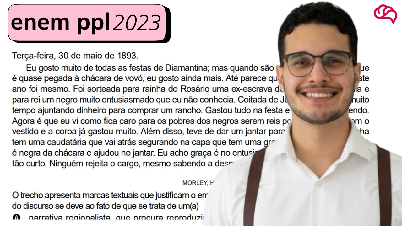 Resolução em Vídeo — Questão 25 ENEM 2023 PPL