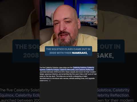 Thumbnail for Comparing Celebrity's Edge and Solstice Class Ships: Size #shorts #cruiseship #celebritycruises