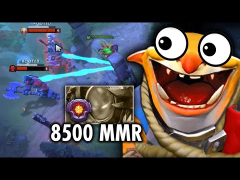 DESTROYED 8500MMR & EPIC double Kill Set up - Techies Official