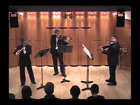 Trio in F Major for flute, violin and viola : Federigo Fiorillo トリオ へ長調 ：フェデリゴ フィオリロ