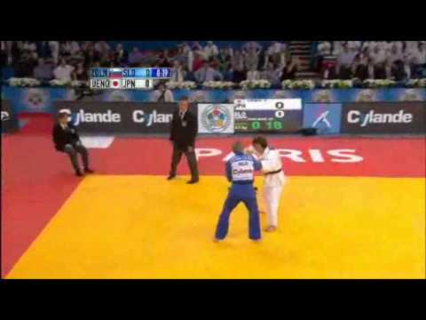 JUDO 2011 World Championships: Urska Zolnir (SLO) - Yoshie Ueno 上野順恵 (JPN)