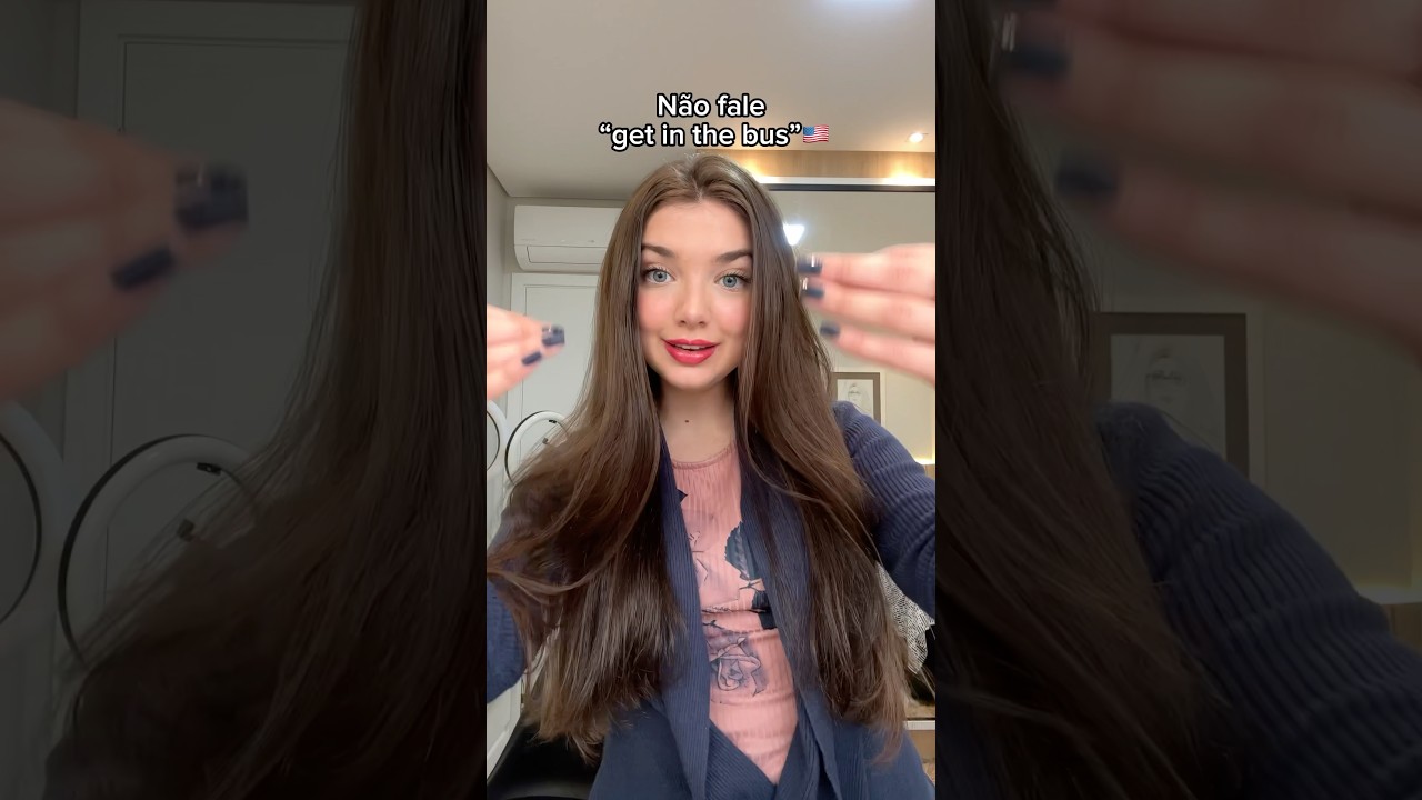 Não fale “get in the bus” #aprenderingles #ingles