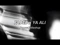 Ya Ali X Faded Poorvak Mashup