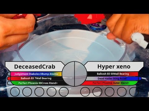 WBO Beyblade Tournament Battle: DeceasedCrab vs Hyper xeno - Beyblade East Part 1 FINALS #Beyblade