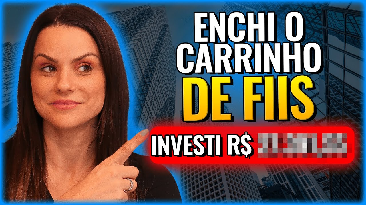 ENCHI MEU CARRINHO DE FUNDOS IMOBILIÁRIOS EM NOVEMBRO!