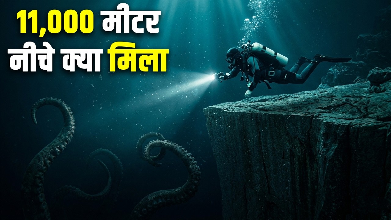 समुद्र में 11,000 मीटर नीचे क्या मिला? Journey to 11,000 Meters Below Sea Level