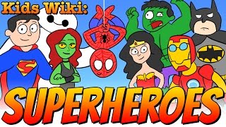 Superheroes & Super Powers | Wiki for Kids at Cool  School