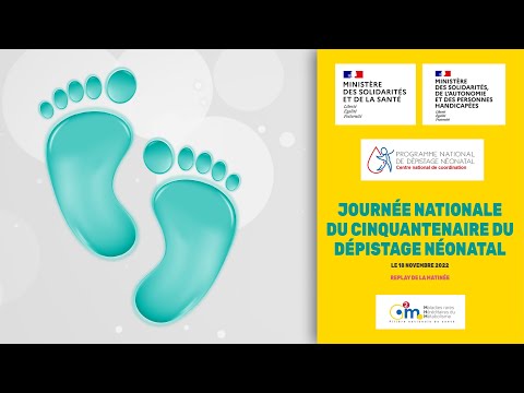 Matinée - Journée nationale du cinquantenaire du dépistage néonatal  - 18 novembre 2022