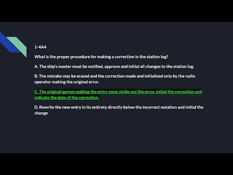 FCC GROL Exam Prep Series Element 1  Part 1