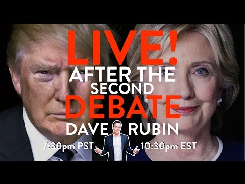 Live with Dave After the 2nd Presidential Debate | DIRECT MESSAGE | Rubin Report