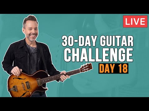 30 Day Guitar Challenge - Day 18 (LIVE + Q&A)