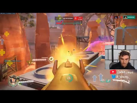 JAKE IS BACK! PRO ASHE GAMEPLAY! 37 ELIMS! [ OVERWATCH SEASON 22 TOP 500 ]