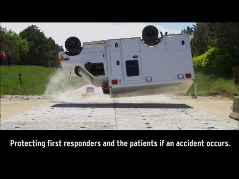 Wheeled Coach - Ambulance Rollover Crash Test
