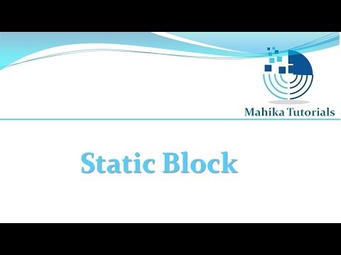 Core Java 31 Static Block