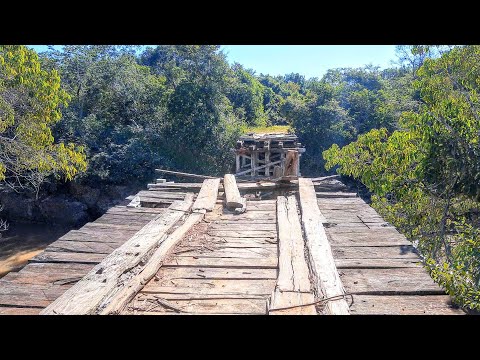 Caiu a ponte do Rio Coxim, limite dos Municípios de São Gabriel com Rio Verde/MS