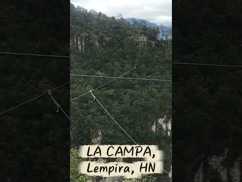 Canopy (tirolesa). La Campa, En Gracias, Lempira. Recuerdo del 2020. Keila y Yo #canopy #tirolesa