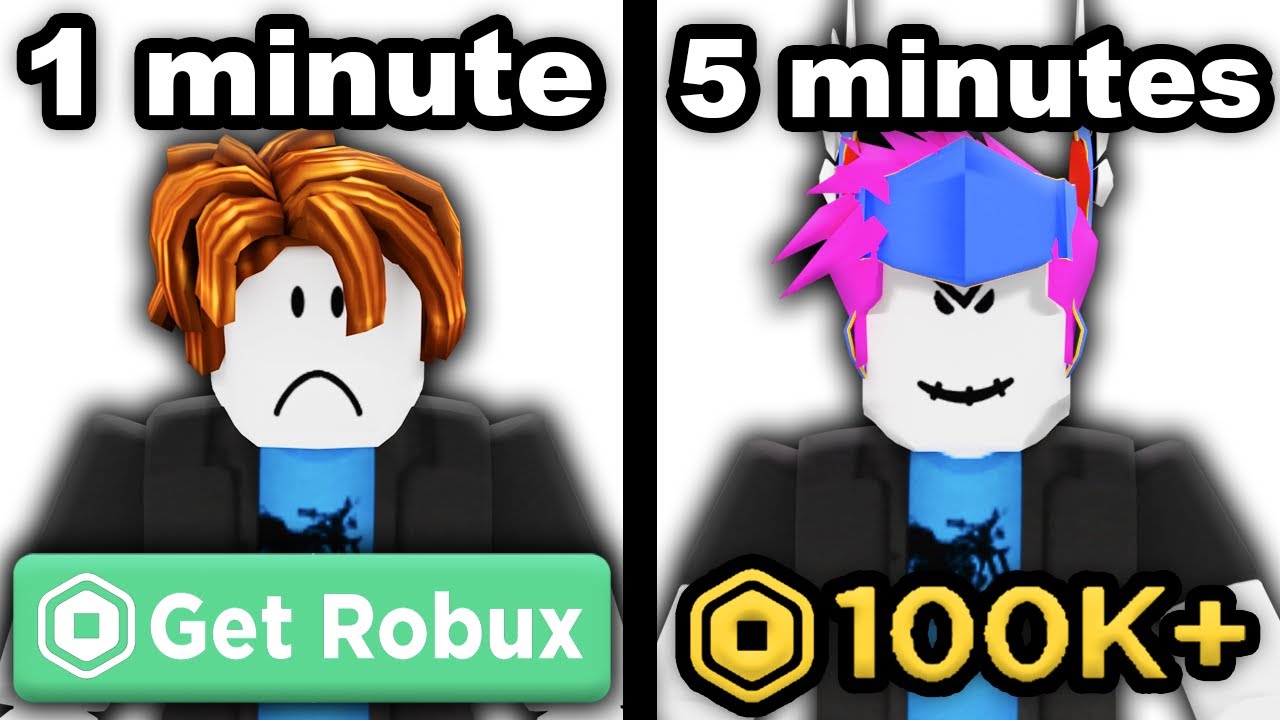 How I Made 100,000 Robux in 5 Minutes