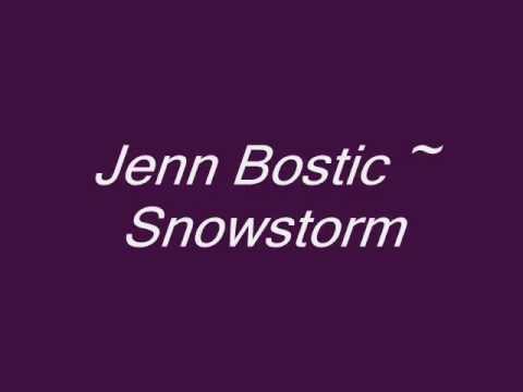 Jenn Bostic - Snowstorm { With lyrics }