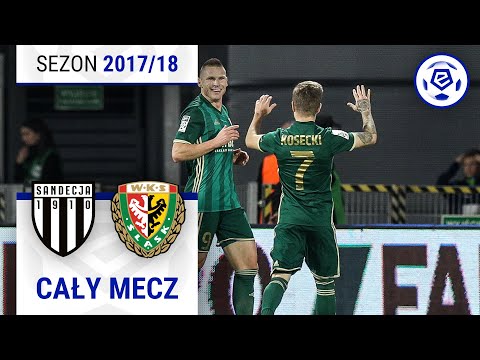(1/2) Sandecja Nowy Sącz - Śląsk Wrocław | CAŁY MECZ | Ekstraklasa 2017/18 | 11. Kolejka
