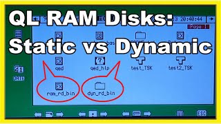 Quick Clip: RAM Disks on the Sinclair QL