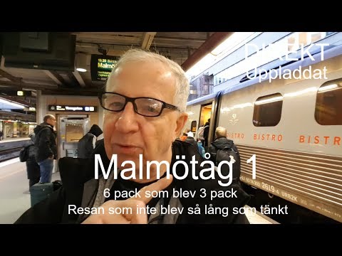 2018-11-25 6 PACK SOM BLEV 3 PACK - Första Malmötåget