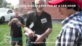What Do Classic Car Show Judges Really Looking For?!?