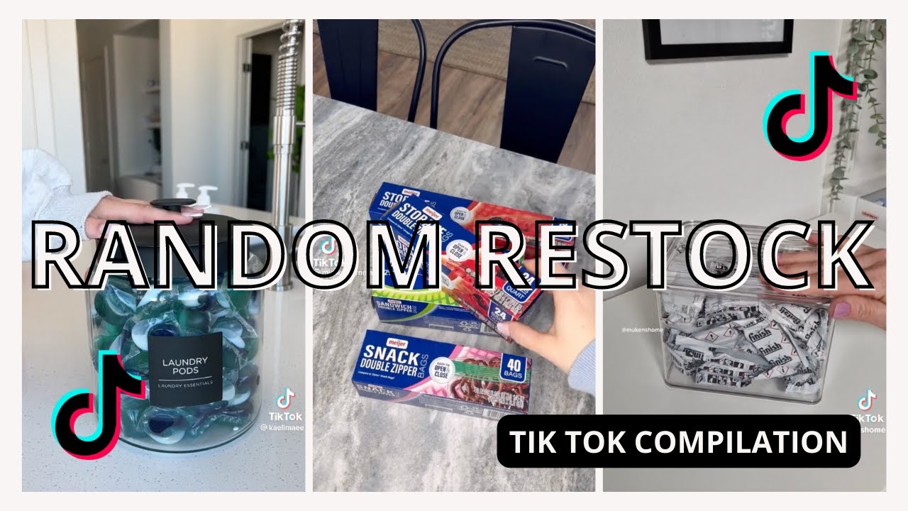 Random Restocks & Refill #28 [Asmr]