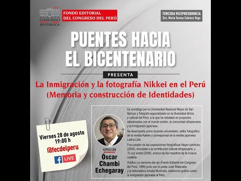 Óscar Chambi: Inmigración y fotografía nikkei en el Perú (Memoria y construcción de identidades)