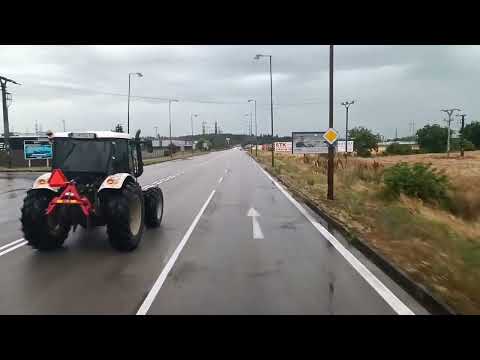 Driving in Slovakia, route 76 - 564, Kozárovce - Levice