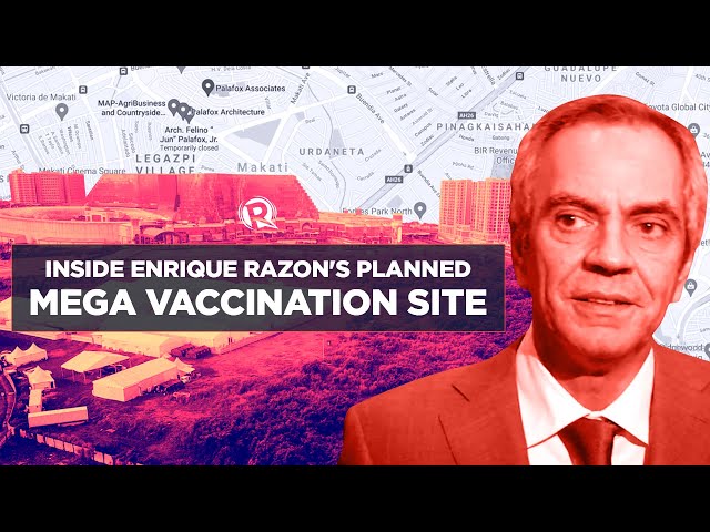 WATCH: Inside Enrique Razon’s planned mega vaccination site