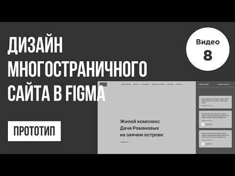 Дизайн многостраничного сайта в Figma Прототип 1 1 Веб дизайн Bootstrap 5 Figma