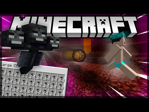 NOVA FARM de WITHER ROSE !!! Minecraft 1.14 / Nosso Mundinho #38
