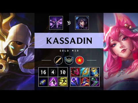 Kassadin Mid vs Ahri - VN Challenger Patch 25.17