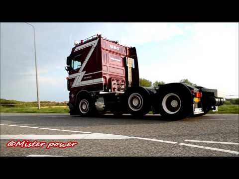 NEW STYLE Stefan de Koster DAF XF 105 LOUD open pipe sound