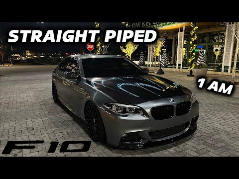 Thumbnail for BMW F10 535i CITY DOWNTOWN 1AM POV DRIVE (STAGE 2+ TUNED) by BMW